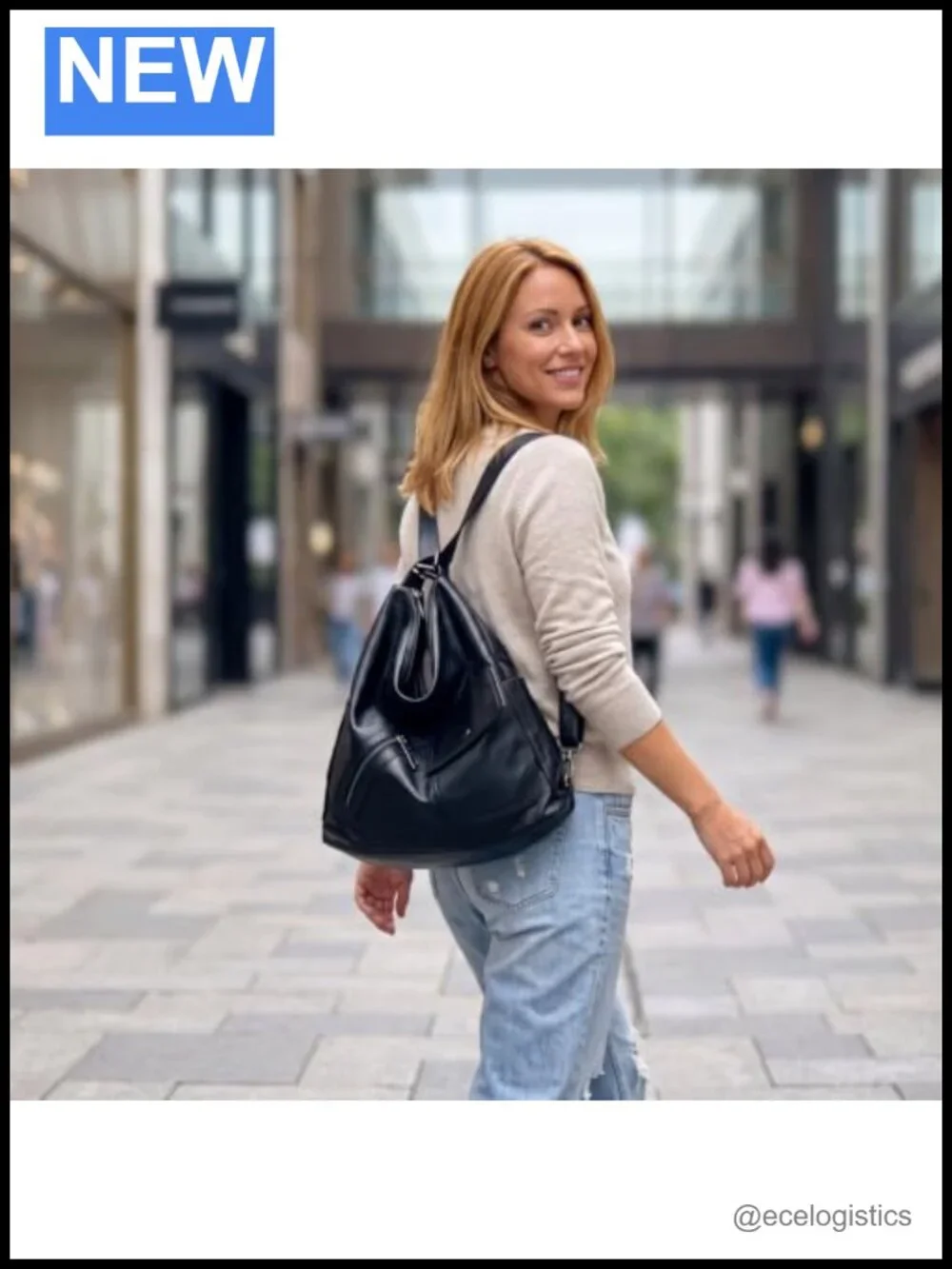 4-in-1 Convertible Crossbody Backpack Purse for Women, Huge Casual Vegan